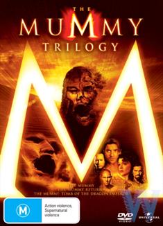 MUMMY TRILOGY DVD - 1, 2 & 3