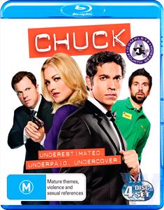 4-BDS-CHUCK THE COMPLETE FOURTH SEASON