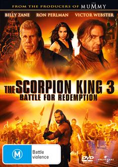 SCORPION KING 3, THE: BATTLE FOR REDEMPTION DVD