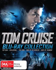 TOM CRUISE BLU-RAY COLLECTION (TOP GUN, COLLATERAL, THE FIRM, WAR OF THE WORLDS, DAYS OF THUNDER)