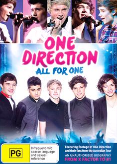 Direction Biography on One Direction All For One An Unauthorised Biography New Dvd Movie