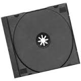 CD Jewel 10.2 Tray Only Single Black